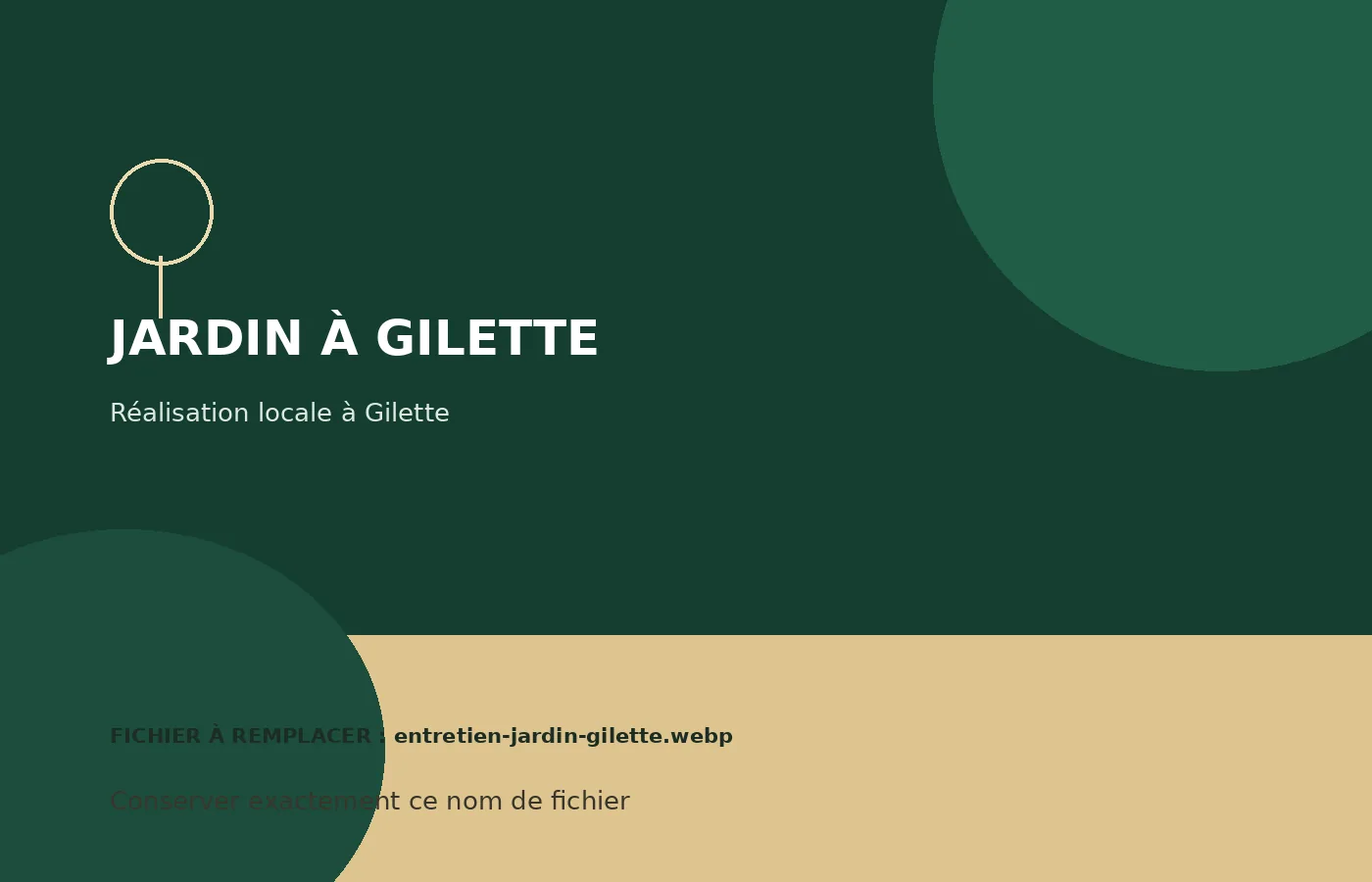 Entretien de jardin à Gilette