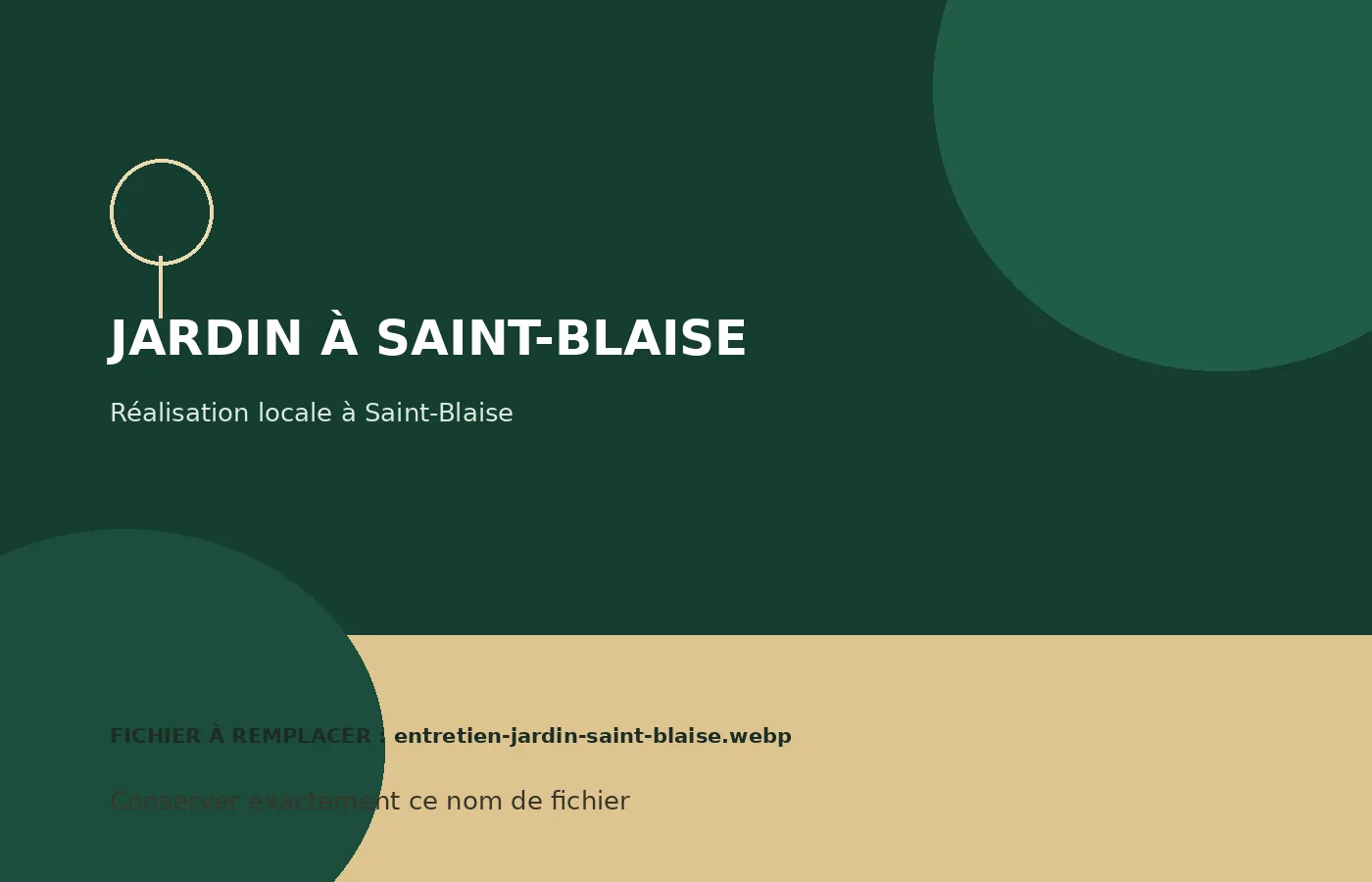 Entretien de jardin à Saint-Blaise